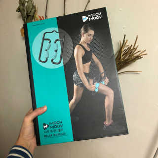 뭅뭅 바디핏레그롤러 종아리 허벅지 하체 마사지기 — 4.5점을 준 리뷰어가 2019년 11월 올린 사용 사진