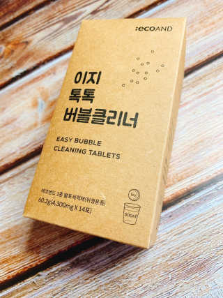 [에코앤드]이지톡톡 버블클리너 1종세척제 — 5점을 준 리뷰어가 2019년 8월 올린 사용 사진