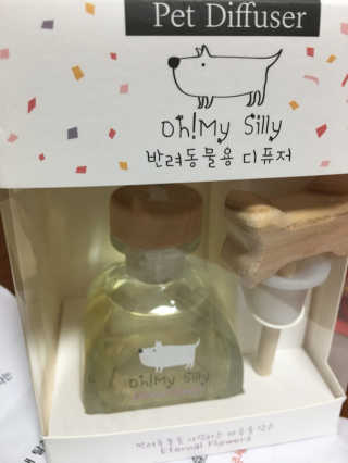 오!마이실리 오마이실리 반려동물 디퓨저 — 3.5점을 준 리뷰어가 2018년 7월 올린 사용 사진