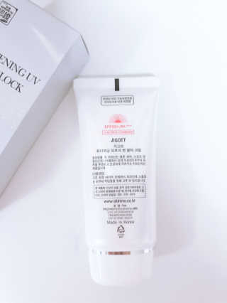 지고트 화이트닝 유브이 썬블럭 크림 70ml,1+1 — 5점을 준 리뷰어가 2019년 5월 올린 사용 사진
