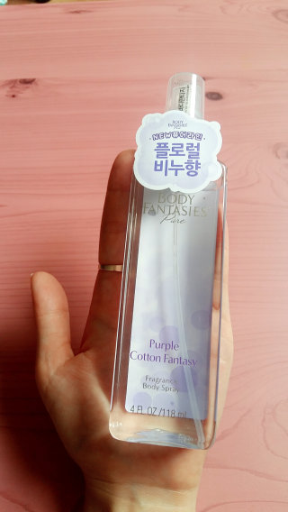 바디판타지 바디스프레이 퓨어라인 4종 — 4점을 준 리뷰어가 2016년 8월 올린 사용 사진