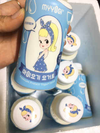 마이요기 요거트 — 5점을 준 리뷰어가 2019년 7월 올린 사용 사진