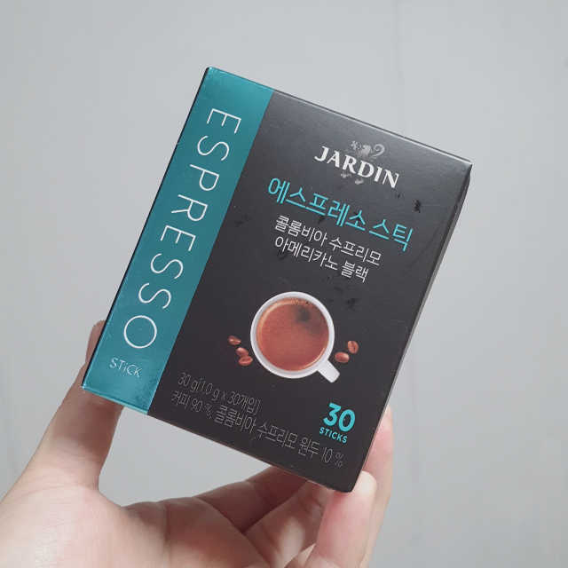 쟈뎅 에스프레소 스틱 [블랙+헤이즐넛 set] 리뷰 사진