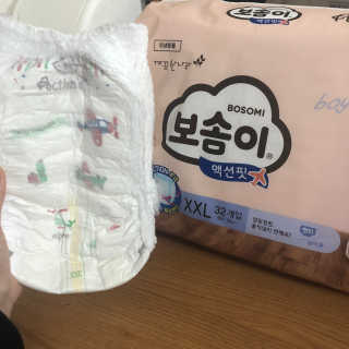 보솜이 액션핏 팬티형 — 5점을 준 리뷰어가 2019년 3월 올린 사용 사진