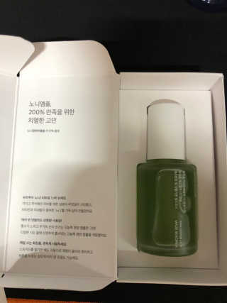 셀리맥스 노니 에너지 앰플 — 5점을 준 리뷰어가 2019년 8월 올린 사용 사진