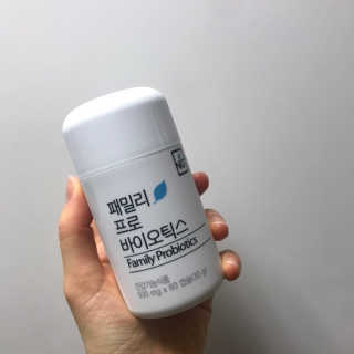 네츄럴굿띵스 패밀리 프로바이오틱스 60캡슐 — 4점을 준 리뷰어가 2019년 1월 올린 사용 사진