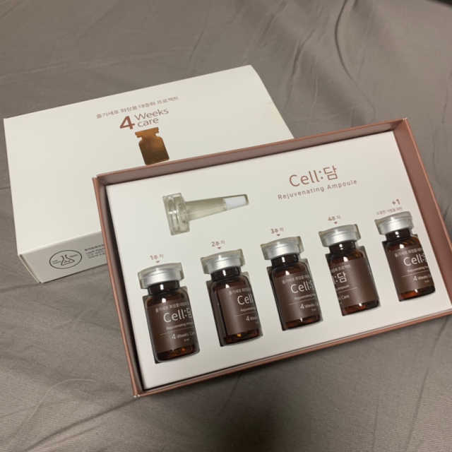 셀담 리쥬브네이팅 줄기세포배양액 앰플 4 Weeks care 리뷰 사진