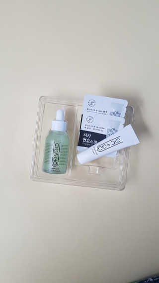 시카고 시카 더블 이펙트 앰플 30ml 기획세트 — 5점을 준 리뷰어가 2018년 8월 올린 사용 사진