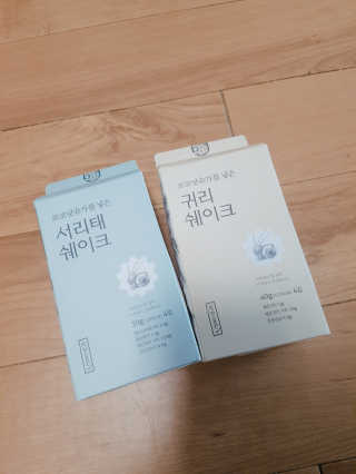 착한습관 귀리쉐이크와 서리태쉐이크 — 5점을 준 리뷰어가 2018년 8월 올린 사용 사진