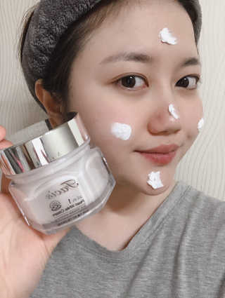 파시스 올인원 진주 화이트닝 크림 100ml — 5점을 준 리뷰어가 2019년 4월 올린 사용 사진