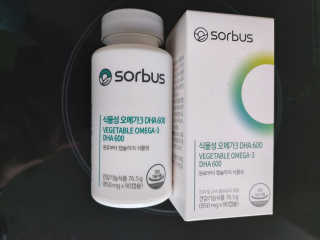 소버스 식물성 오메가3 DHA 600 — 5점을 준 리뷰어가 2020년 3월 올린 사용 사진