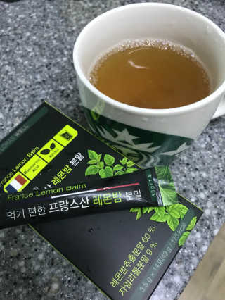 로하스웰 프랑스산 레몬밤 분말 — 5점을 준 리뷰어가 2018년 7월 올린 사용 사진