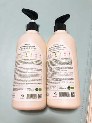 (주)에네스티 내추럴 촉촉  오트밀 바디워시 500ml — 4.5점을 준 리뷰어가 2019년 11월 올린 사용 사진