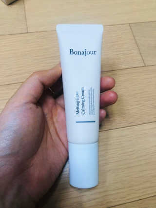 보나쥬르 멜팅 글로우 카밍 크림 50ml — 3점을 준 리뷰어가 2020년 1월 올린 사용 사진