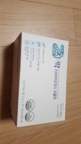 지노바 지락프로바이오틱스포뮬라 — 5점을 준 리뷰어가 2019년 10월 올린 사용 사진