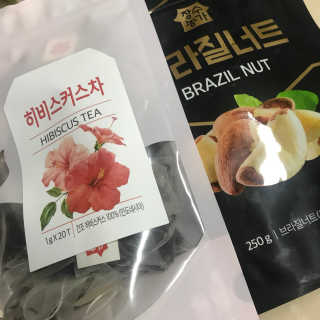 장수농가 브라질너트, 히비스커스 — 3.83점을 준 리뷰어가 2018년 8월 올린 사용 사진