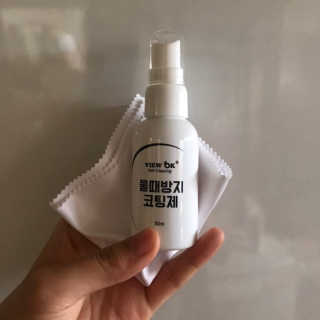 뷰오케이 욕실 화장실 셀프 물때제거 코팅제,리무버 50ml — 5점을 준 리뷰어가 2019년 5월 올린 사용 사진