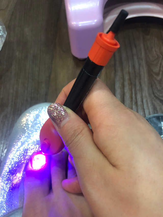 네일스네일 UV큐어링글루 리뷰 사진