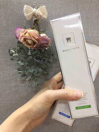 투스노트 천연치약 120g 2종 세트 화이트닝 케어 — 5점을 준 리뷰어가 2018년 12월 올린 사용 사진