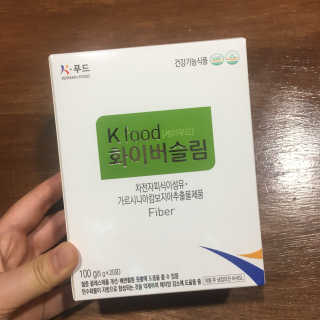 두루원 똥기사의 Kfood 화이버슬림 — 3.17점을 준 리뷰어가 2018년 7월 올린 사용 사진