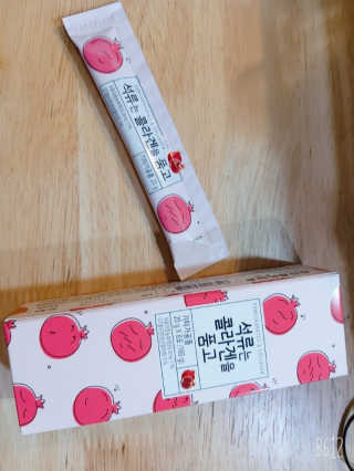 광희생활건강 석류는 콜라겐을 품고 — 5점을 준 리뷰어가 2020년 1월 올린 사용 사진