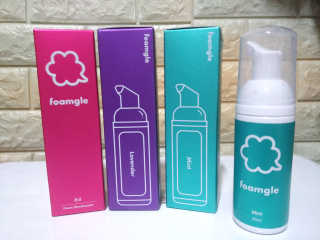 폼글 I foamgle [폼글] 거품가글 50ml 3종 - 민트, 라벤더, 라즈베리 — 4점을 준 리뷰어가 2019년 11월 올린 사용 사진