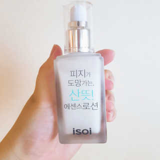 아이소이 피지가 도망가는, 산뜻! 에센스 로션 — 5점을 준 리뷰어가 2017년 8월 올린 사용 사진