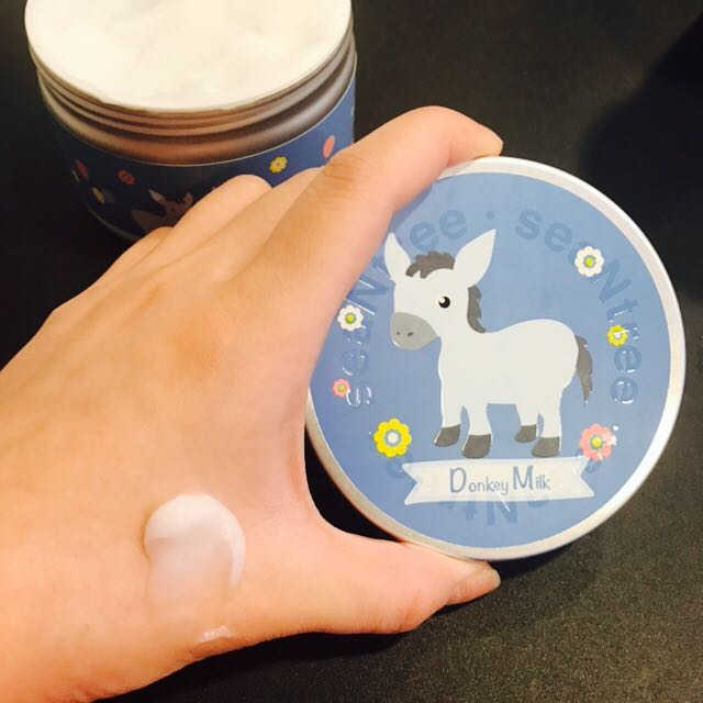 동키밀크 워터드롭 크림 리뷰 사진