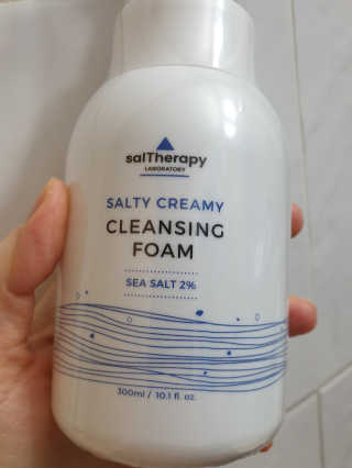 솔테라피 솔티 크리미 클렌징폼 300ml — 3점을 준 리뷰어가 2019년 4월 올린 사용 사진