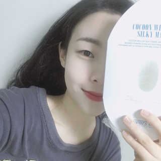 23years old 코쿤 윌로우 실키 마스크 — 3점을 준 리뷰어가 2018년 2월 올린 사용 사진