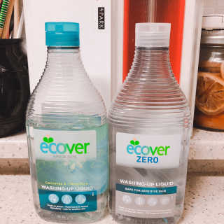 에코버 친환경 주방세제 450ml 무향+카모마일향 — 4.5점을 준 리뷰어가 2018년 12월 올린 사용 사진