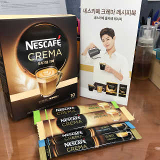 네스카페 코리아 네스카페 크레마 — 4.67점을 준 리뷰어가 2018년 1월 올린 사용 사진