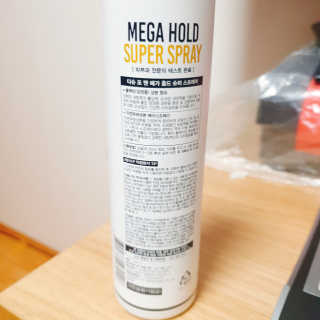 다슈코리아 다슈 포 맨 프리미엄 메가 홀드 슈퍼 스프레이 250ml — 3점을 준 리뷰어가 2019년 2월 올린 사용 사진