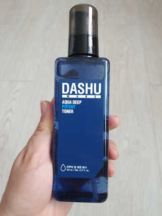 다슈코리아 다슈 맨즈 아쿠아 딥 포텐 토너 153ml — 5점을 준 리뷰어가 2019년 6월 올린 사용 사진