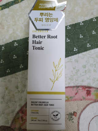달리프 클로렐라 베러 루트 헤어토닉 100ml — 5점을 준 리뷰어가 2020년 3월 올린 사용 사진