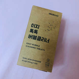 [에코앤드]이지톡톡 버블클리너 1종세척제 — 5점을 준 리뷰어가 2019년 6월 올린 사용 사진