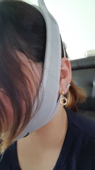 메디미 브이미 업 2스텝 브이라인벨트 — 5점을 준 리뷰어가 2017년 9월 올린 사용 사진