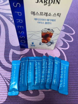(주)쟈뎅 [쟈뎅] 에스프레소스틱 아이스블렌드 — 4.5점을 준 리뷰어가 2019년 5월 올린 사용 사진