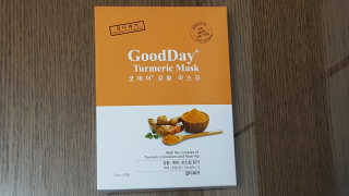GoodDay Skincare GoodDay 강황 마스크 — 5점을 준 리뷰어가 2019년 5월 올린 사용 사진