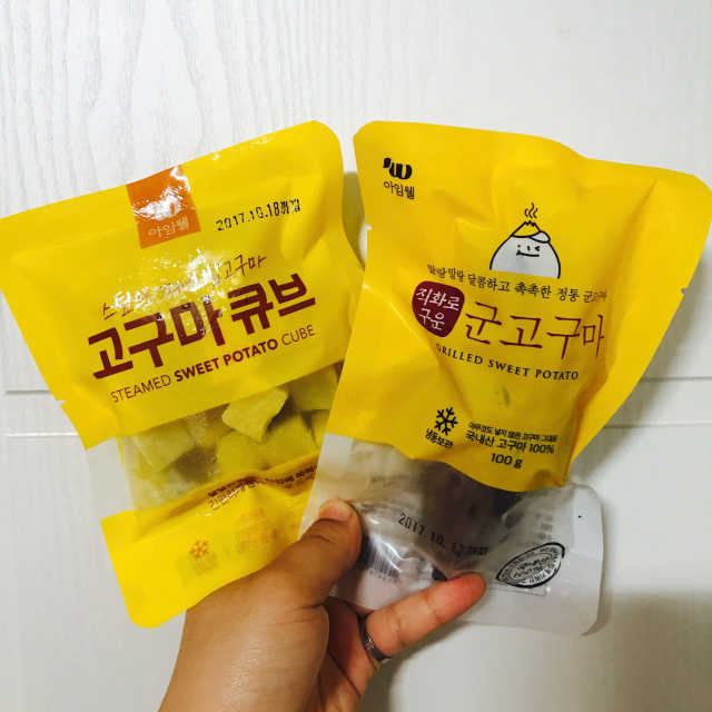 SNS에서 난리난 밤고구마 리뷰 사진