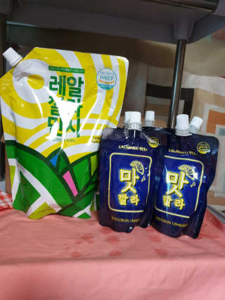 [바로푸드] 레알깔라만시1팩 + 맛깔라5팩 + 보틀1병 — 5점을 준 리뷰어가 2019년 8월 올린 사용 사진