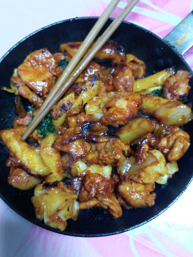 빠네 치즈 퐁듀 닭갈비 리뷰 사진