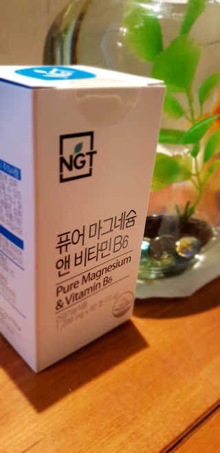 네츄럴굿띵스 퓨어 마그네슘 앤 비타민B6 30일분 — 5점을 준 리뷰어가 2018년 8월 올린 사용 사진