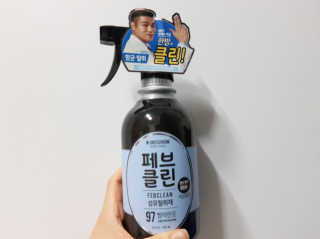 더블유드레스룸 페브클린 500ml — 5점을 준 리뷰어가 2018년 11월 올린 사용 사진