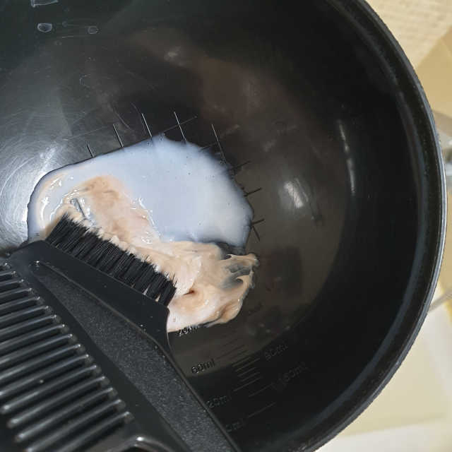 미스랩 더블 클리닉 헤어 컬러 크림 리뷰 사진