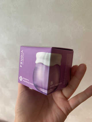 [후르디아] 72시간 블루베리 속살 수분크림 — 5점을 준 리뷰어가 2019년 9월 올린 사용 사진