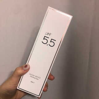 포므시 스노우화이트클렌징폼pH5.5 — 4.5점을 준 리뷰어가 2020년 3월 올린 사용 사진