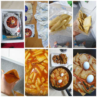 잠실맛집,홍코너떡볶이가우리집에[옛날맛,짜장맛옵션] — 5점을 준 리뷰어가 2019년 11월 올린 사용 사진