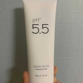 포므시 스노우화이트클렌징폼pH5.5 — 4점을 준 리뷰어가 2019년 8월 올린 사용 사진