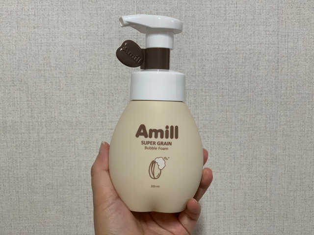 에이밀 슈퍼 그레인 버블 폼 200ml 리뷰 사진